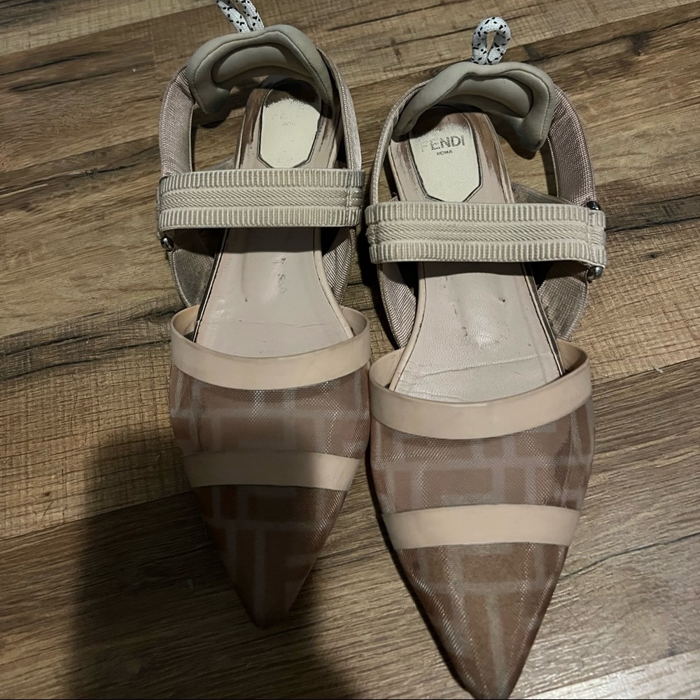 Worn  Fendi colibri sandals